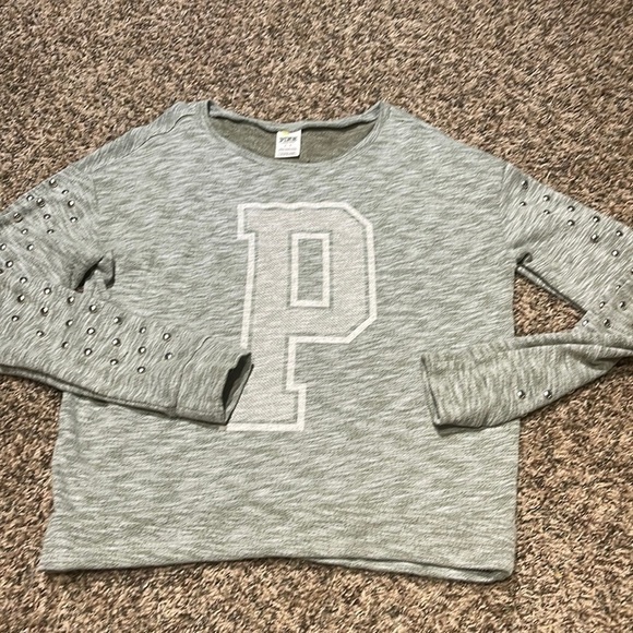 Pink long sleeve sweater - Picture 1 of 7